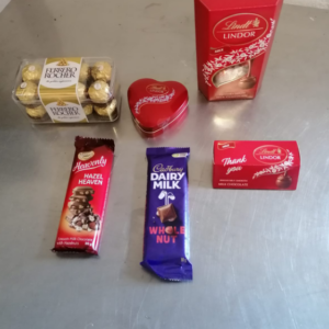 Chocs available for add ons